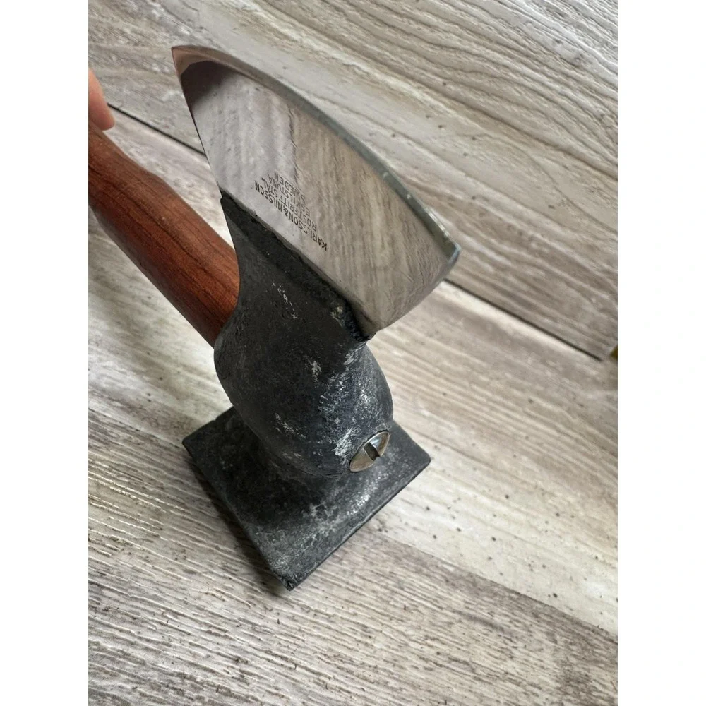 Swedish 1960's Karlsson & Nilsson Meat Tenderizer/Cleaver Stainless Steel